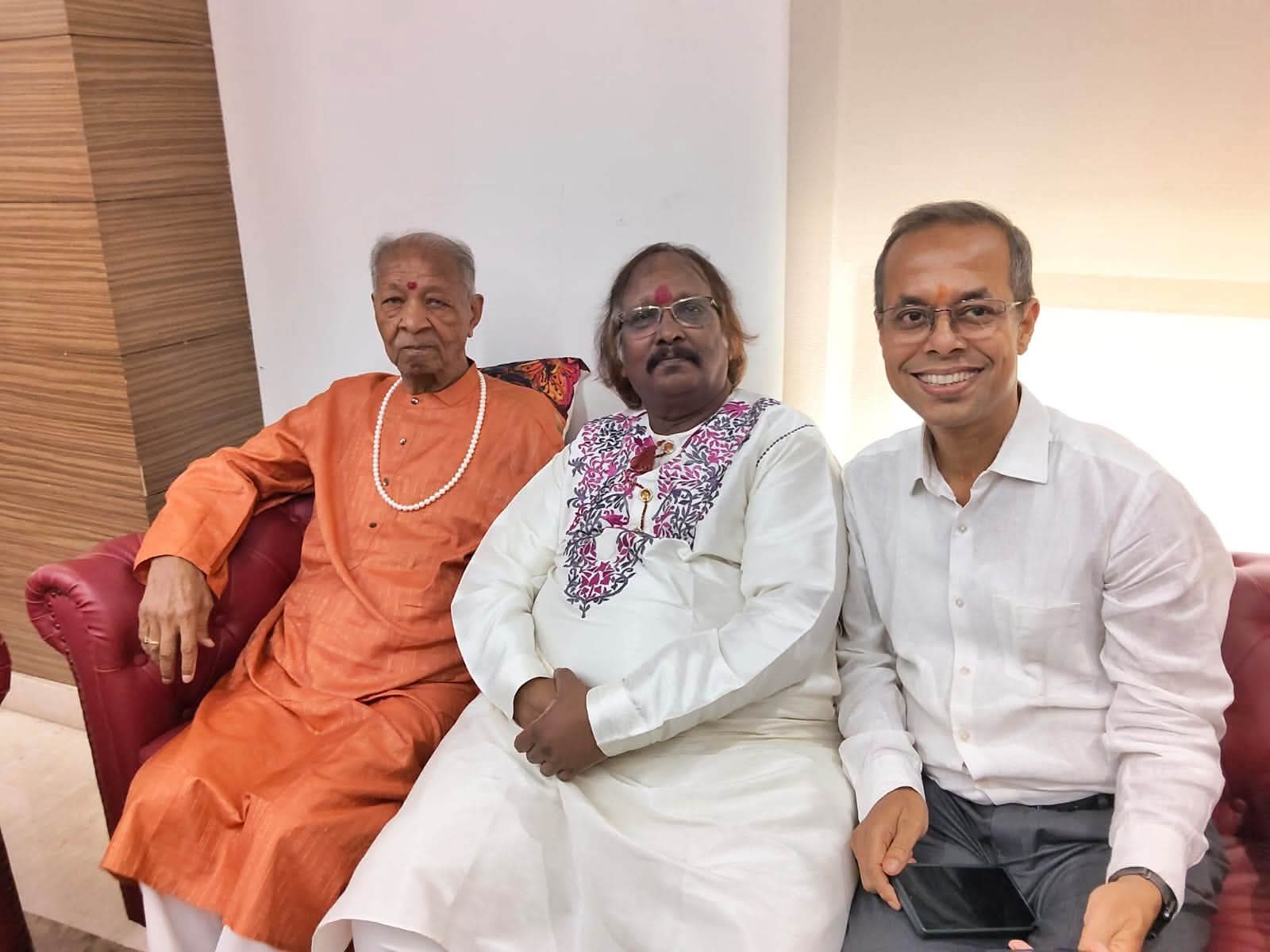 With senior musicians